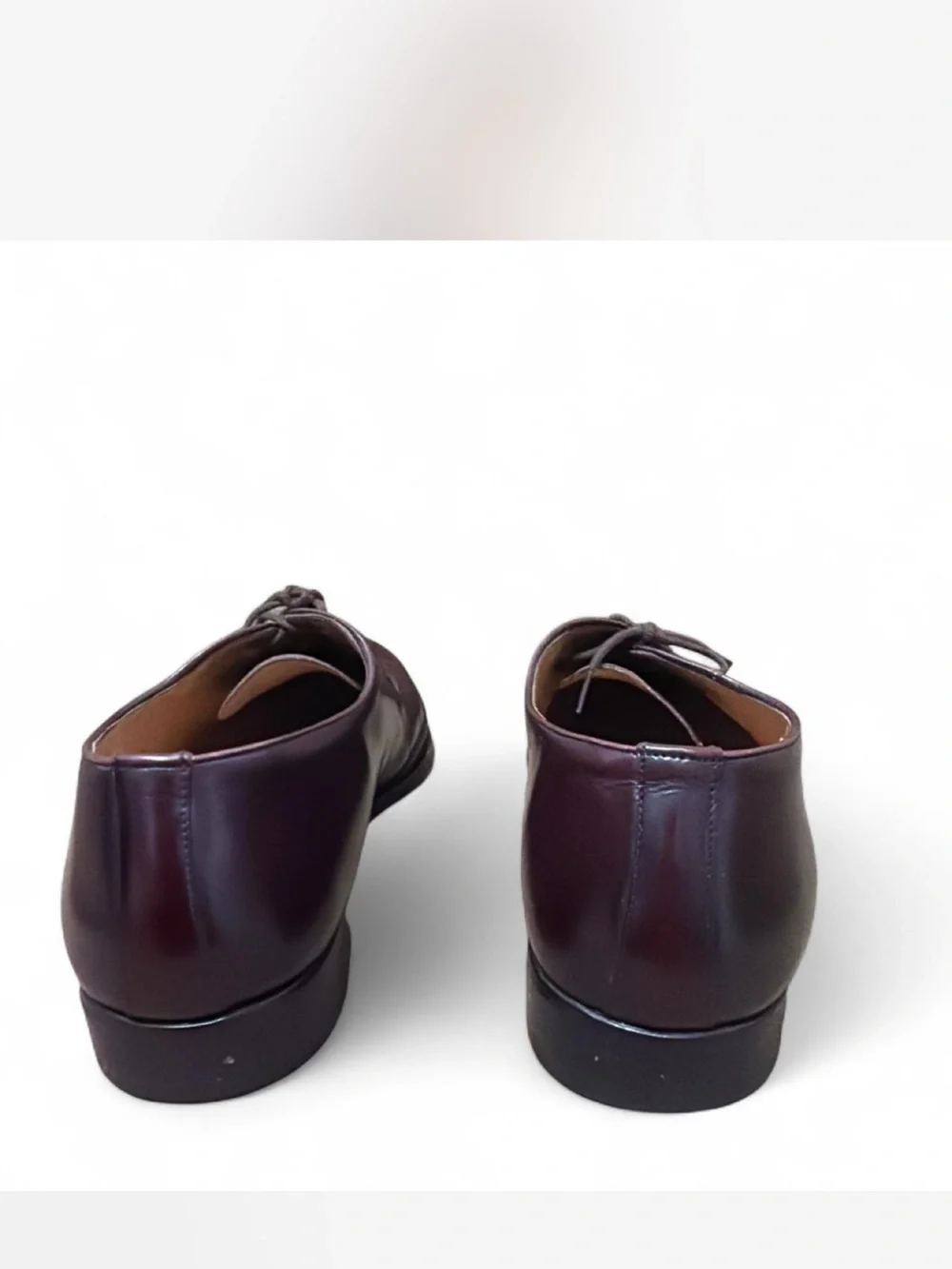 Bally Men’s Burgundy Leather Carmen Dress Shoes Sz 12 D Made in Italy